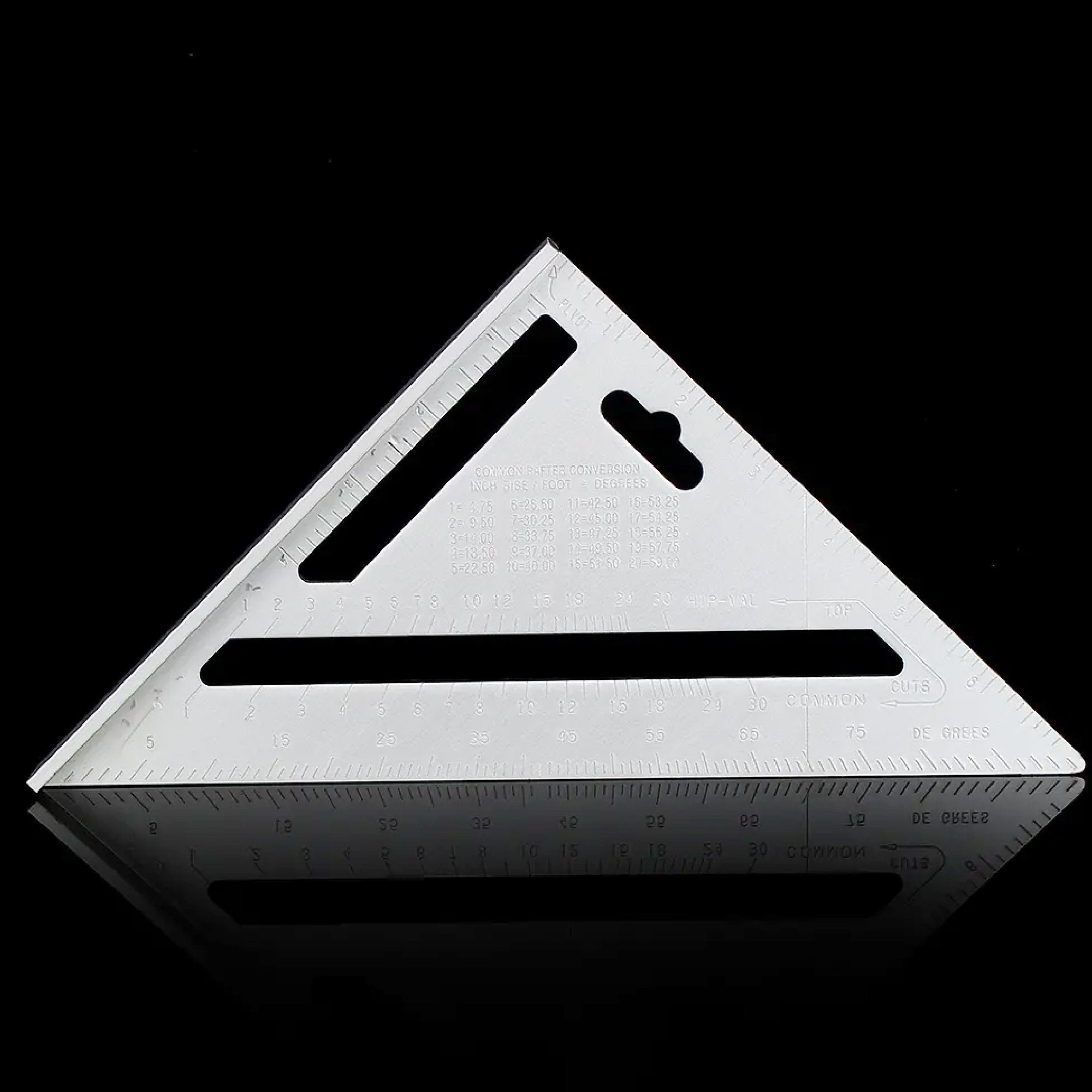 7420  Light Weight Double Side Scale Triangle Measurement Hand Tool 7420  Light Weight Double Side Scale Triangle Measurement Hand Tool